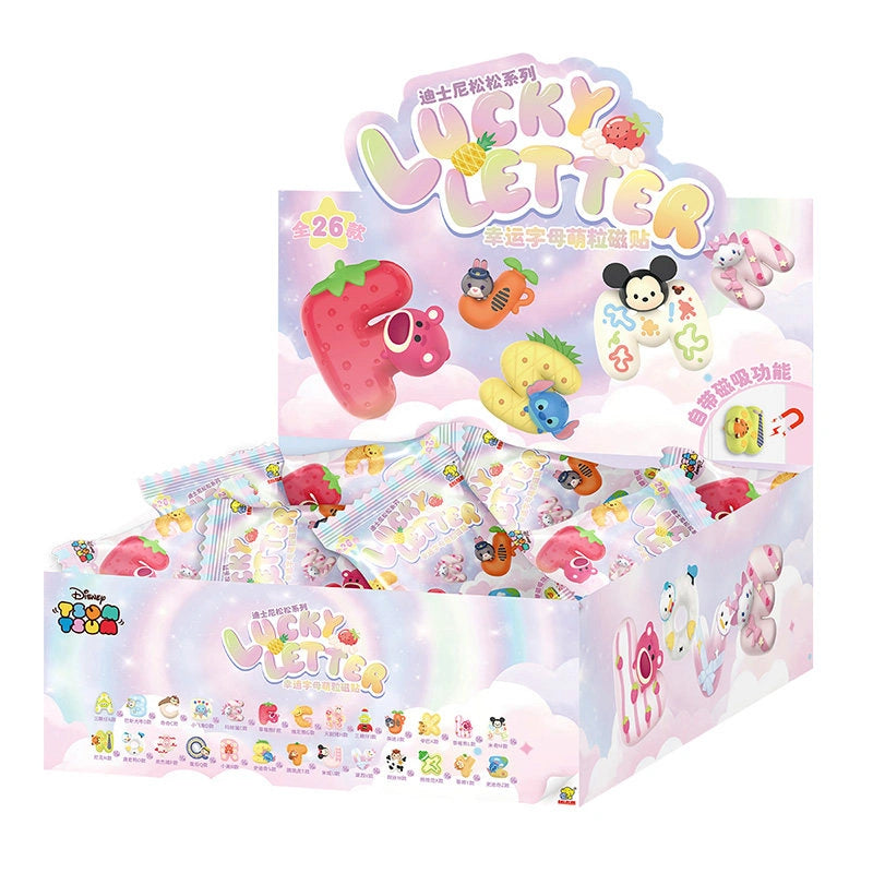 Disney Lucky Letter Magnet Blind Box(26bags)