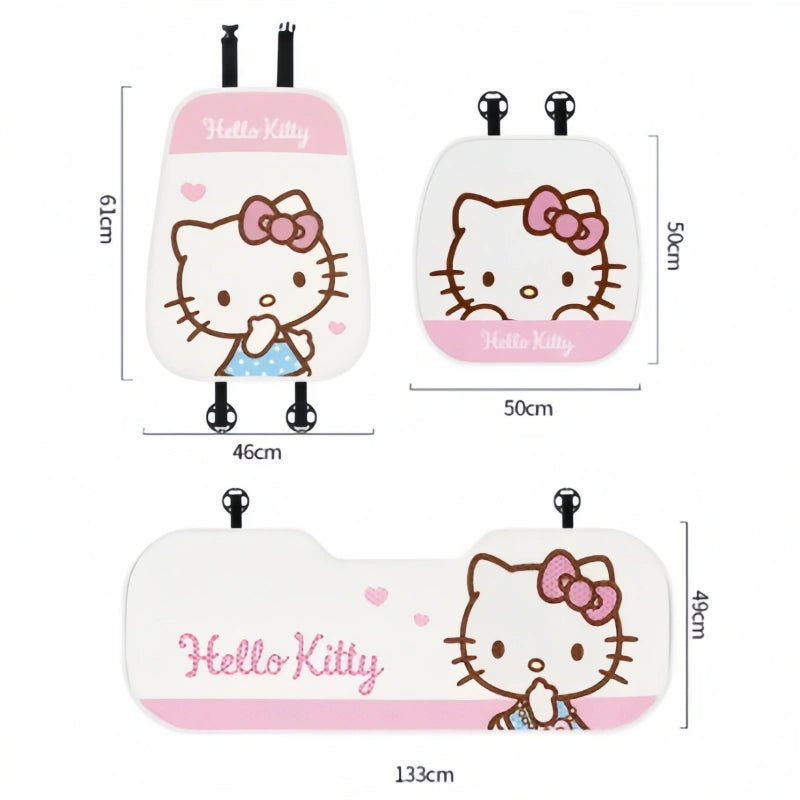 Sanrio Car Seat Covers(7pcs full set)