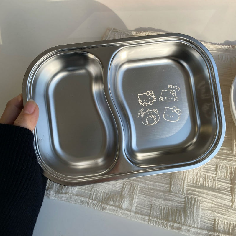 S304 Tray-fork-spoon-chopsticks Set