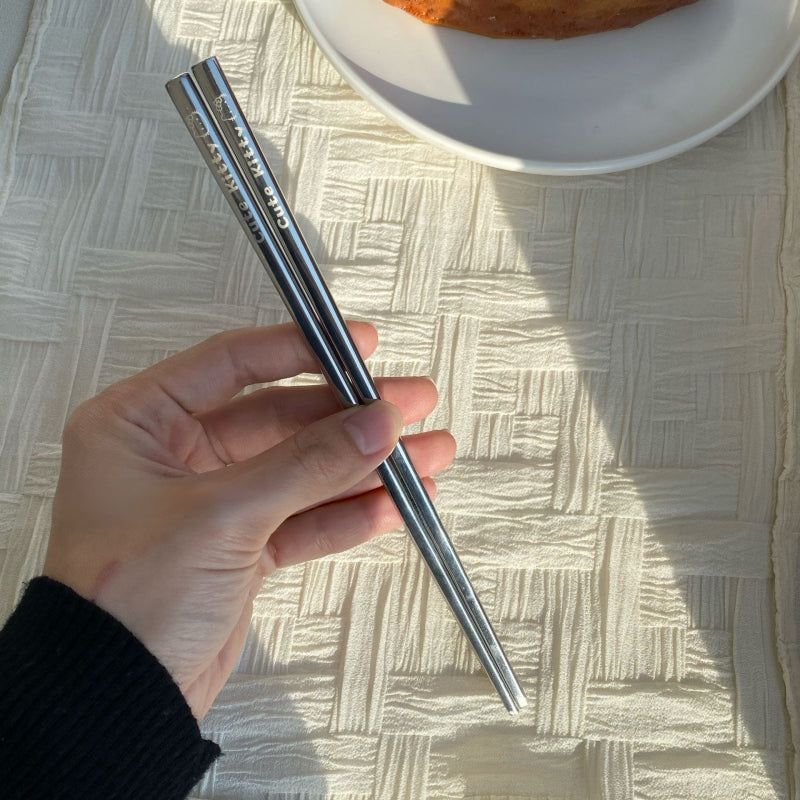 S304 Tray-fork-spoon-chopsticks Set
